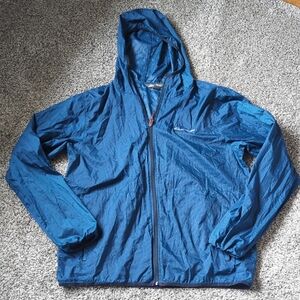Men's Blue Windbreaker Jacket